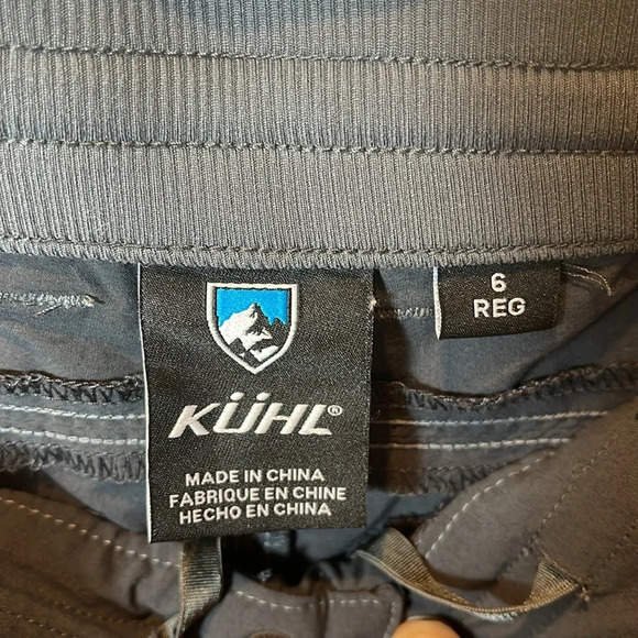Kuhl Women's Hiking Pants Zip Cargo Pockets Pants size 6 - Picture 5 of 5